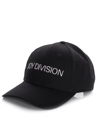 Joy Division – Logo Baseball – Cap – Schwarz – Onesize – 100% Baumwolle