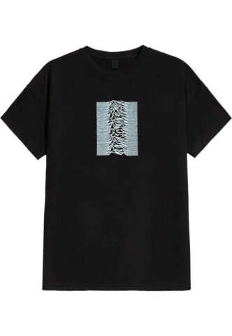 Joy Division – Lone Pulsar – T-Shirt – Schwarz – S – 100% Baumwolle