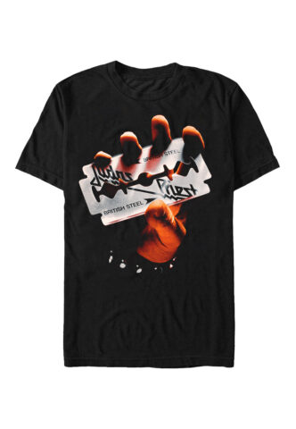 Judas Priest – British Steel – T-Shirt – Schwarz – S – 100% Baumwolle