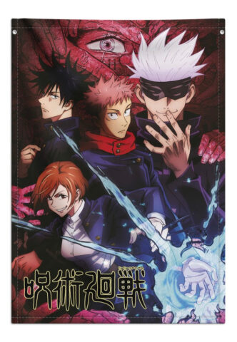 Jujutsu Kaisen – Characters – Flagge – Mehrfarbig – Onesize – 100% Polyester