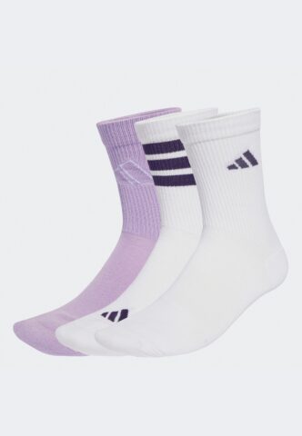 Adidas – Logo Pack Of 3 White/Aurplu/Previo/Powpl – Socken – Weiß – XS – gid://shopify/Metaobject/88599986413