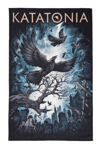 Katatonia – Uncover The Skies – Flagge – Mehrfarbig – Onesize – 100% Polyester