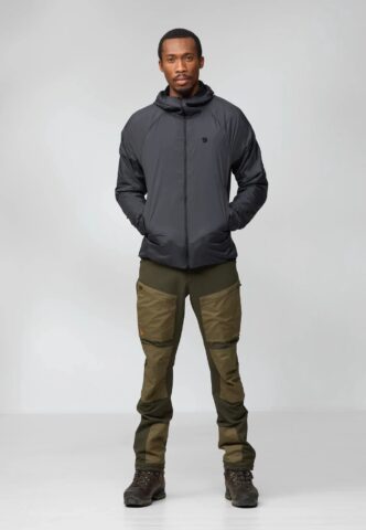 Fjällräven – Keb Thermal Black – Windbreaker – Schwarz – XXL – Shell: 100% Polyamid; Lining: 100% Polyester