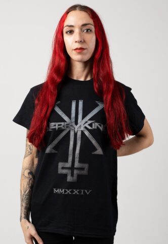 Kerry King – Chaos Logo – T-Shirt – Schwarz – S – 100% Baumwolle