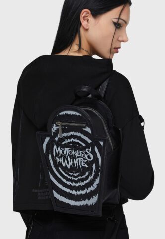 Killstar x Motionless In White – Keystone Spiral Black – Rucksack
