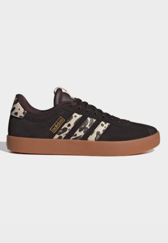 Adidas – Vl Court 3.0 Aurora Coffee/Crystal Linen/Amber Gum – Girl Schuhe – Braun – EU 38 – Textile, Synthetic/Textile/Gummi
