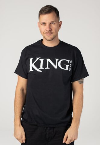 King 810 – Basic Logo – T-Shirt – Schwarz – XXL – 100% Baumwolle