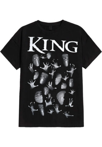 King 810 – Ghost Touch – T-Shirt – Schwarz – S – 100% Baumwolle