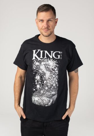 King 810 – Headshot – T-Shirt – Schwarz – XL – 100% Baumwolle