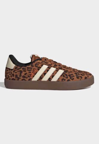 Adidas – VL Court 3.0 Dusky Bronze/Cream White/Gum5 – Girl Schuhe – Braun – EU 38 2/3 – Leather/Textile/Gummi