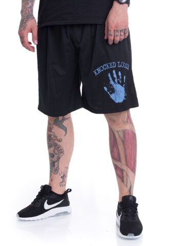 Knocked Loose – Hand – Shorts – Schwarz – XXL – 100% Polyester