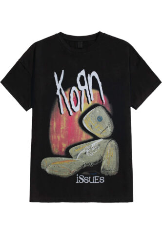 Korn – Issues – T-Shirt – Schwarz – L – 100% Baumwolle