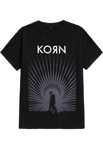 Korn – Radiate Glow – T-Shirt – Schwarz – L – 100% Baumwolle
