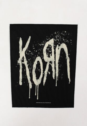 Korn – Splatter Logo – Backpatch