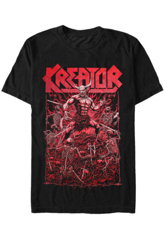 Kreator – Are You Ready To Kill – T-Shirt – Schwarz – S – 100% Baumwolle