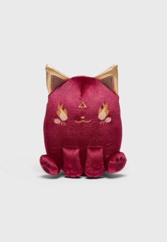 Killstar – Kreepy Kuties Element Cats Fire – Plüschtier – Rot – Onesize – 92% Polyester, 8% Elasthan