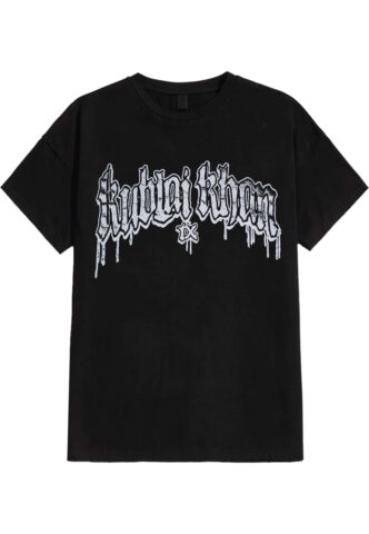 Kublai Khan – Bow Before The Mountain Live – T-Shirt – Schwarz – S – 100% Baumwolle