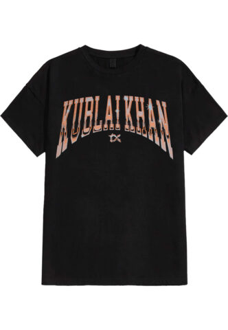 Kublai Khan – Gun – T-Shirt – Schwarz – L – 100% Baumwolle