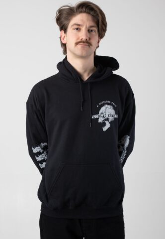 Kublai Khan – Hopeless Fate – Hoodie – Schwarz – XL – 50% Baumwolle, 50% Polyester
