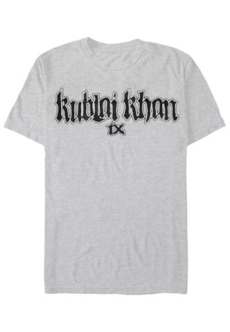 Kublai Khan – Never Enough Sportsgrey – T-Shirt – Grau – 3XL – 90% Baumwolle, 10% Polyester