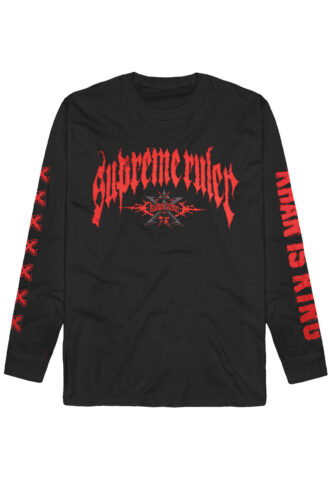 Kublai Khan – Supreme Ruler – Longsleeve – Schwarz – L – 100% Baumwolle