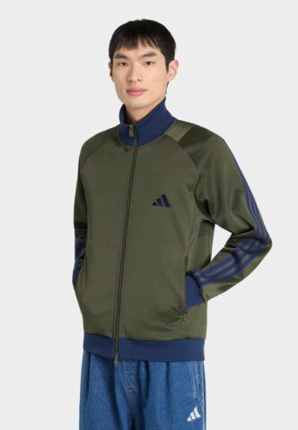 Adidas – Stadium Regular Fit Pique Night Cargo – Trainingsjacke – Grün – L – gid://shopify/Metaobject/319268618477