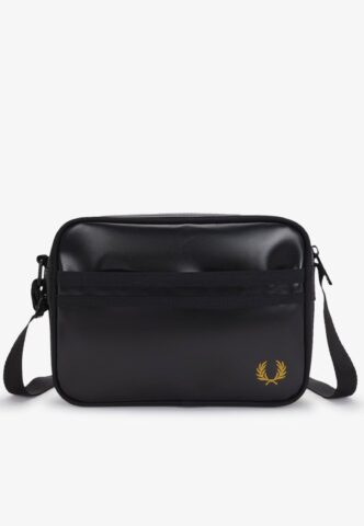 Fred Perry – Tonal Classic Mini Black/Gold – Schultertasche – Schwarz – Onesize – gid://shopify/Metaobject/68981162221