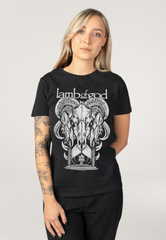 Lamb Of God – Tempus Capra – T-Shirt – Schwarz – M – 100% Baumwolle