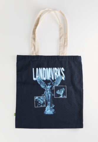 Landmvrks – Angel – Totebag – Schwarz – Onesize – 100% Bio-Baumwolle