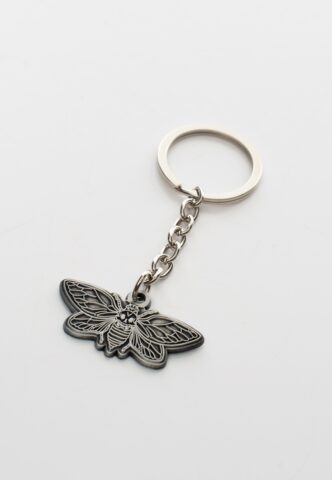 Landmvrks – Cicada – Schlüsselanhänger – Schwarz – Onesize – Metalllll-Legierung