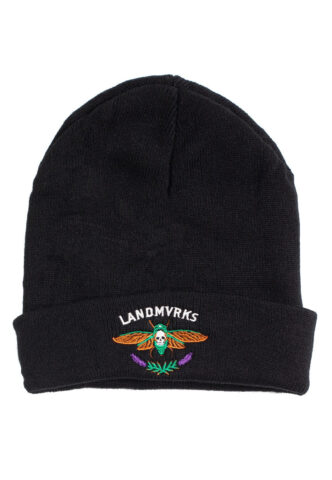 Landmvrks – Cicada – Beanie – Schwarz – Onesize – 100% Polyacryl