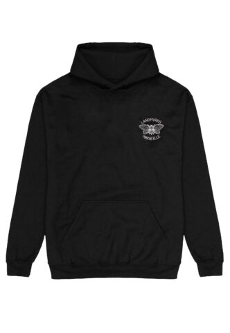 Landmvrks – Cicada Marseille – Hoodie – Schwarz – M – 80% Baumwolle, 20% Polyester