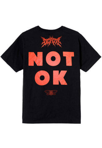 Landmvrks – Death – T-Shirt – Schwarz – M – 100% Baumwolle