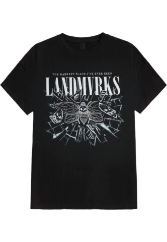 Landmvrks – Shattered Glass – T-Shirt – Schwarz – L – 100% Baumwolle