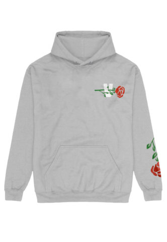 Landmvrks – V Rose Sportsgrey – Hoodie – Grau – XXL – 50% Baumwolle, 50% Polyester