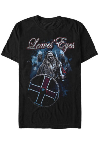 Leaves‘ Eyes – Warriors – T-Shirt – Schwarz – XL – 100% Baumwolle