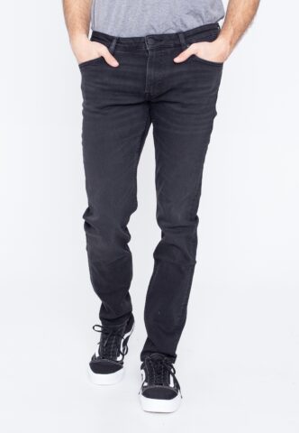Lee – Malone Dark Westport – Jeans – Grau – W26 / L32 – 47% Baumwolle, 25% Lyocell, 13% Viskose, 13% Polyester, 2% Elastan