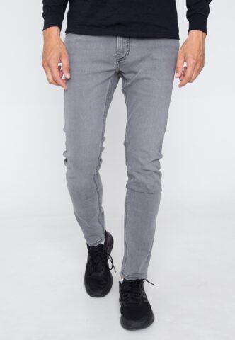 Lee – Malone Washed Westport – Jeans – Grau – W26 / L32 – 47% Baumwolle, 25% Lyocell, 13% Viskose, 13% Polyester, 2% Elastan