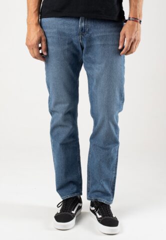 Lee – West Into The Blue Worn – Jeans – Blau – W28 / L32 – 99% Baumwolle, 1% Elastan