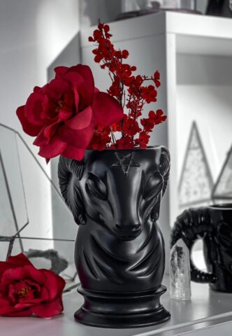 Killstar – Levi – Vase – Schwarz – Onesize – Harz