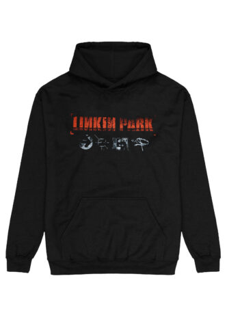 Linkin Park – Hybrid Texture – Hoodie – Schwarz – XXL – 50% Baumwolle, 50% Polyester