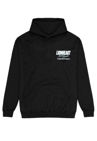 Lionheart – Bail Bonds – Hoodie – Schwarz – L – 50% Baumwolle, 50% Polyester