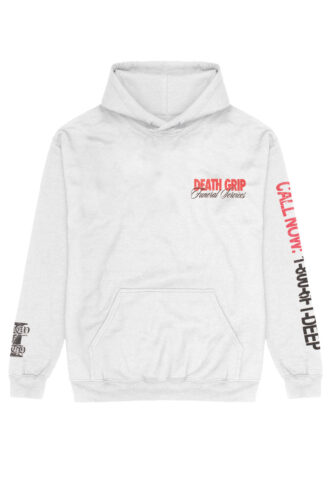 Lionheart – Death Grip White – Hoodie – Weiß – 3XL – 50% Baumwolle, 50% Polyester
