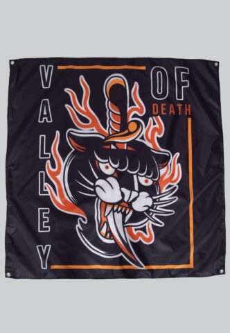 Lionheart – Panther Dagger – Flagge – Schwarz – Onesize – 100% Polyester