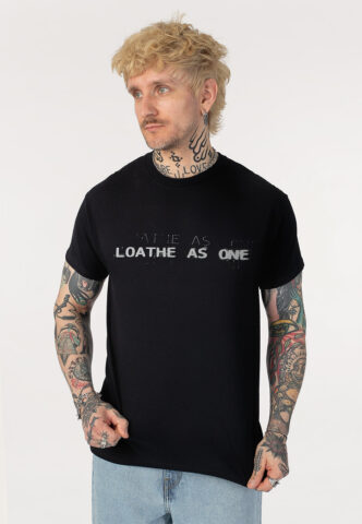 Loathe – Dotted – T-Shirt – Schwarz – L – 100% Baumwolle