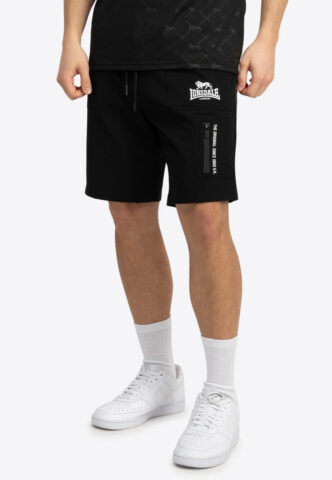 Lonsdale – Havant Black/White – Shorts – Schwarz – L – 90% Polyamid, 10% Elastan
