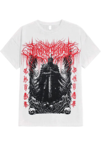 Lorna Shore – Death Can Take Me White – T-Shirt – Weiß – M – 100% Baumwolle