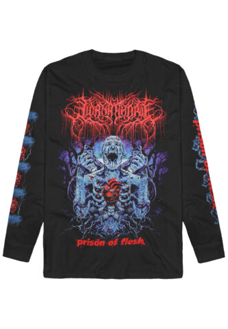 Lorna Shore – Prison Of Flesh – Longsleeve – Schwarz – L – 100% Baumwolle
