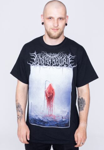 Lorna Shore – And I Return To Nothingness Cover – T-Shirt – Schwarz – M – 100% Baumwolle