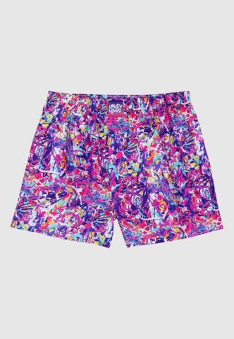 Lousy Livin – Ecstasy CMYK – Boxershorts – Lila – L – 100% Bio-Baumwolle